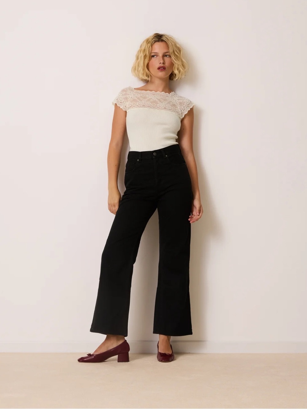 Rouje Paris Concorde Jeans 28 Stone Black